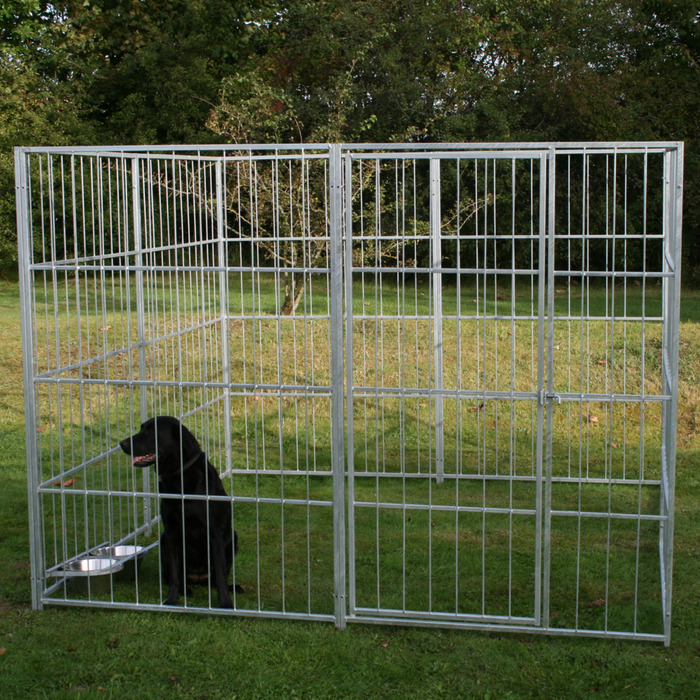 HORTUS hundegård mellem 240 x 240 cm